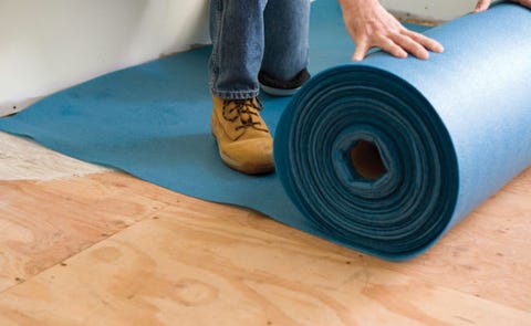 How To Install A Hardwood Floor Build This Weekend - Can You Use Cardboard As Underlay For Laminate Flooring