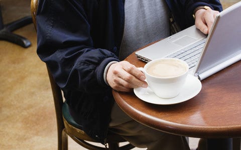 coffee and laptop 