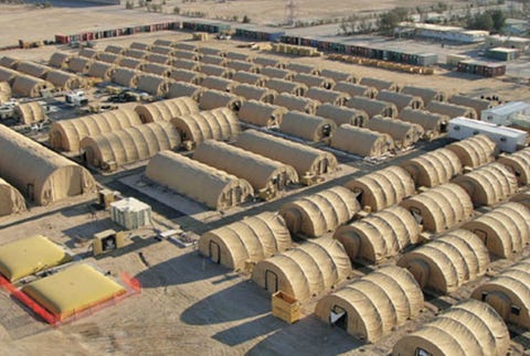 temporary deployable accommodations iraq and afghanistan