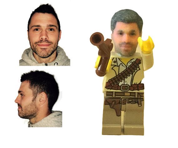 Adult lego hot sale head