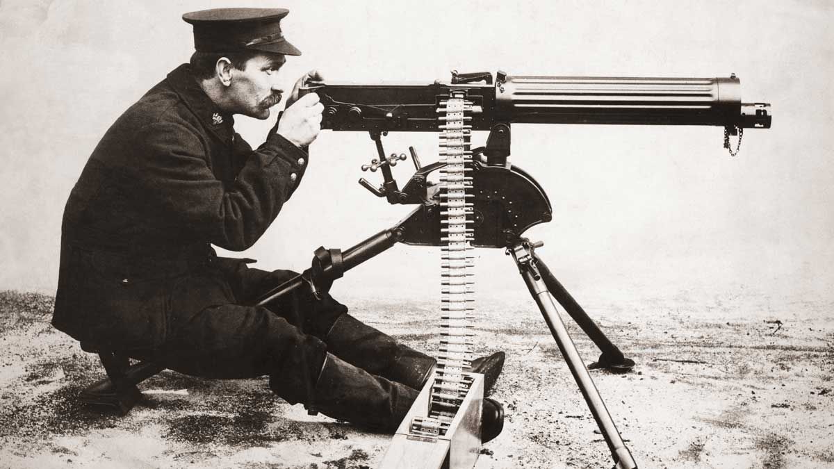 Ww1 Maxim Machine Gun