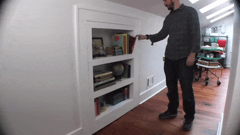 How to Make a Bookcase That's Also a Secret Door