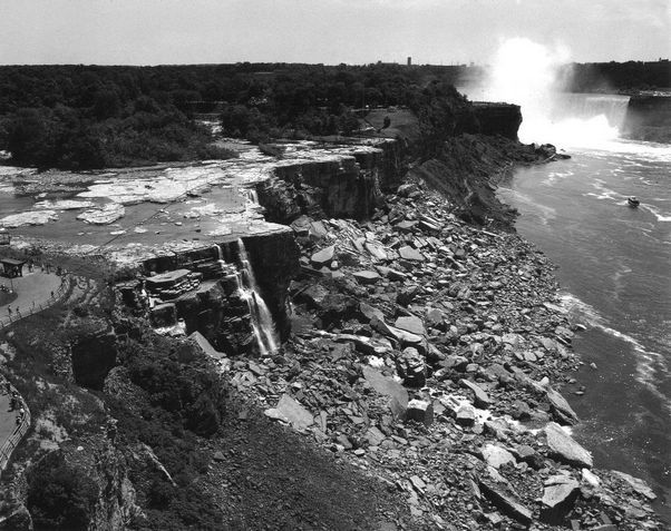 When Niagara Falls Ran Dry, Travel