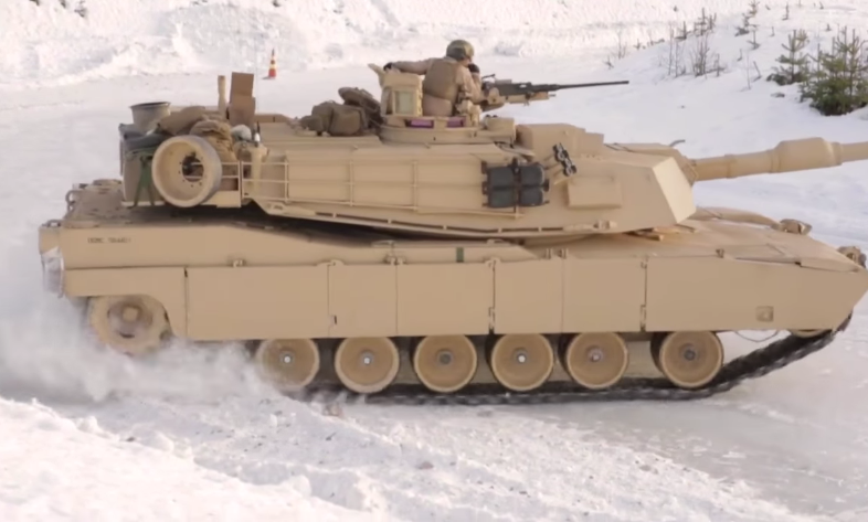 Watch These American Tanks Slip and Slide Through the Norwegian Snow