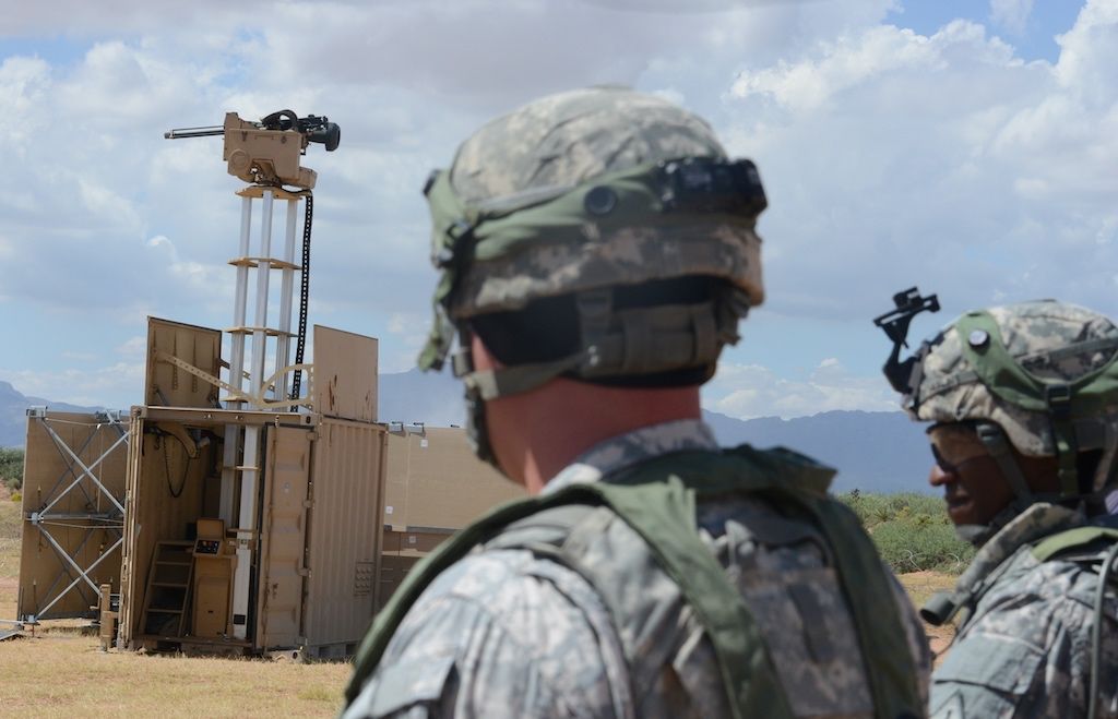 The Army Has a Deadly Machine-Gun-Firing Shipping Container