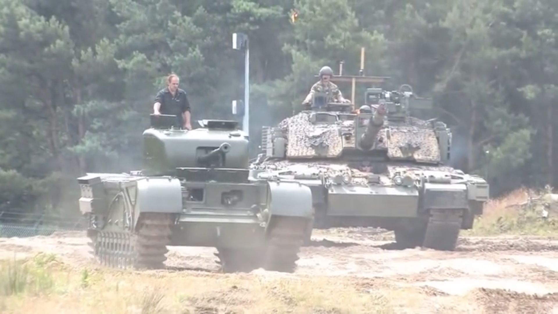 These Two Tanks Perfectly Illustrate Over Half a Century of