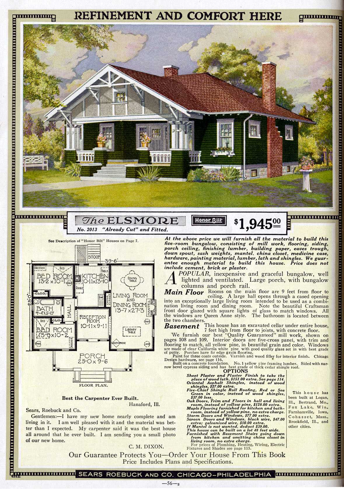 Sears Kit House Floor Plans Home Alqu