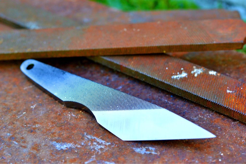Watch a Metal File Transformed Into a Handsome Japanese Knife