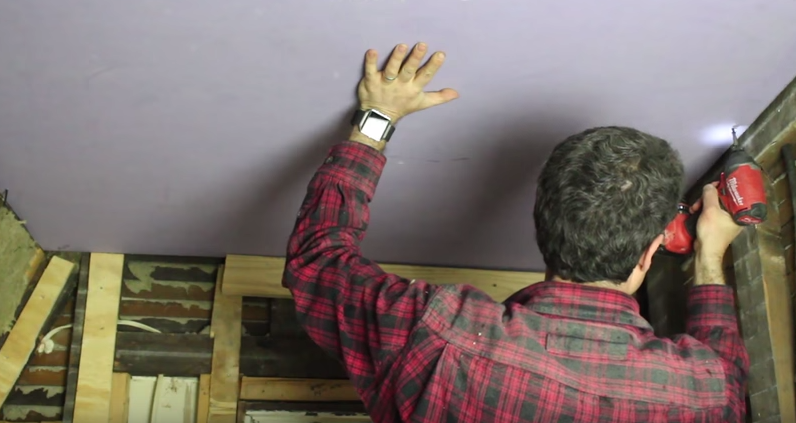 How To Hang Drywall Ceiling By Yourself