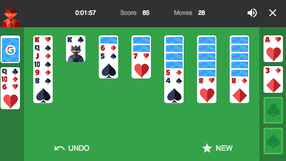 Bored? Googling Solitaire Lets You Play