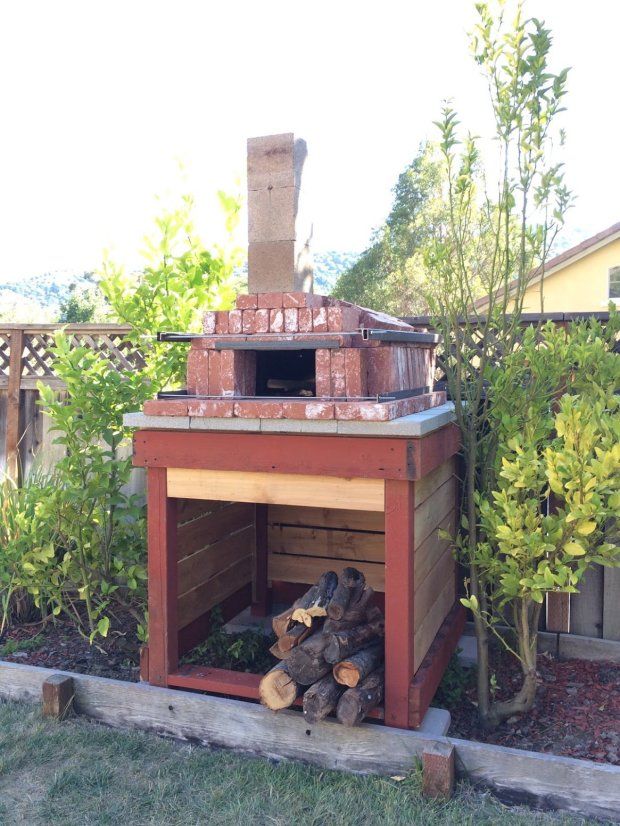 Pizza Oven Brick Oven Build an Outdoor Pizza Oven for your family