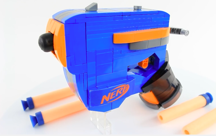 apparat Fritagelse stål You Can Make Your Own Nerf Gun Out of Legos