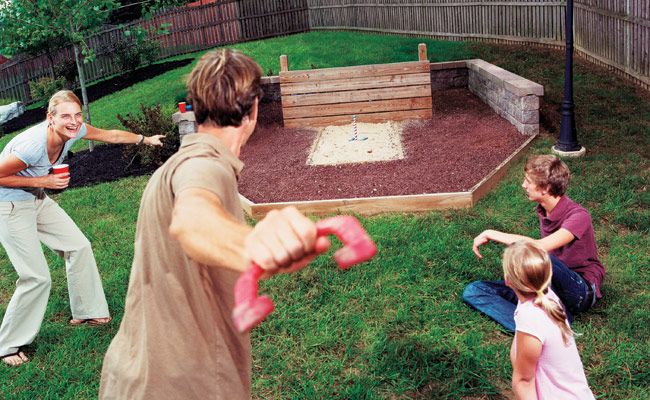 How To Build Horseshoes & More Games Into Your Backyard