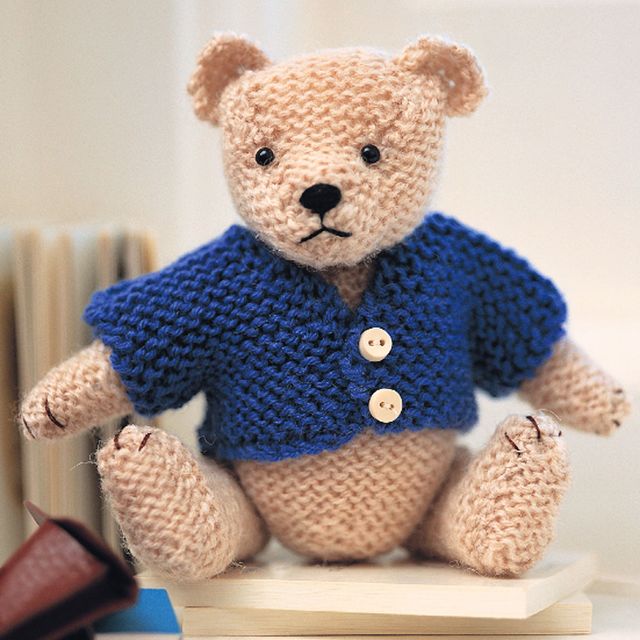 Bear Factory Blue Coat & Pants Outfit Teddy Bear Clothes Fits Most 14 - 18 Build-A-Bear and Make Your Own Stuffed Animals