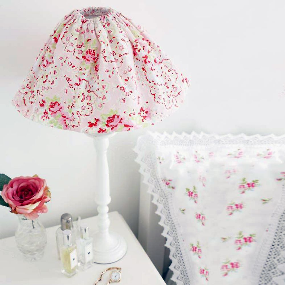 How To Cover A Lampshade With Fabric, How To Sew A Lampshade Cover