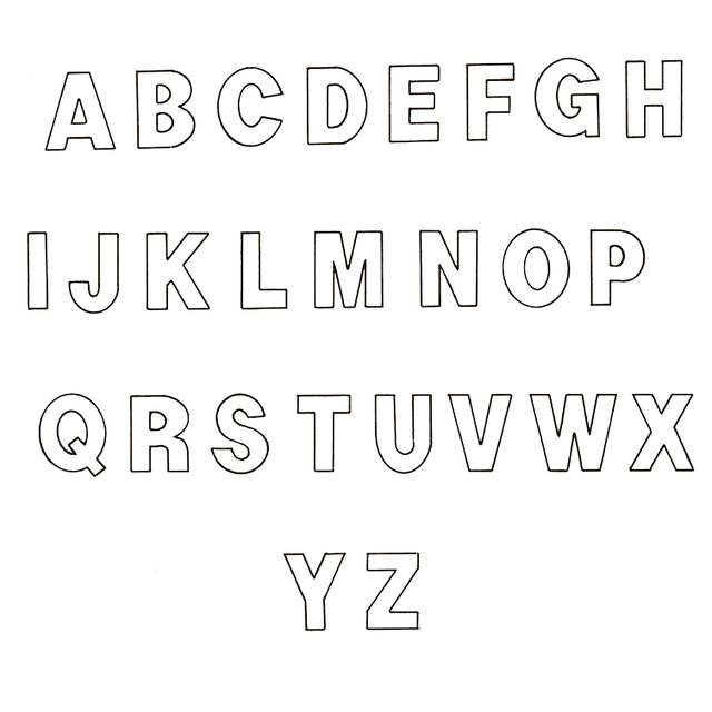Get Personal With Our Free Alphabet Template