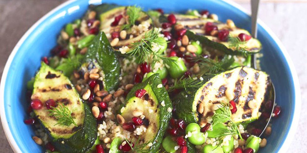 A Stuffed Courgette Recipe With Tomatoes, Breadcrumbs And Herbs