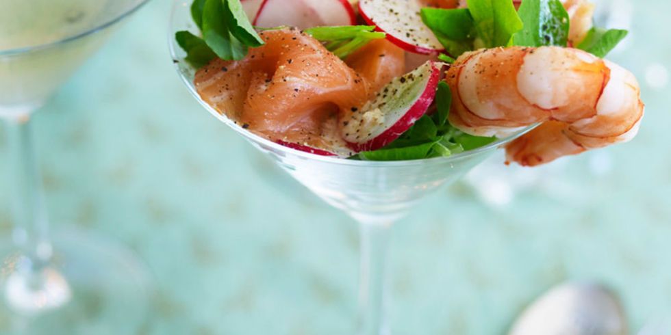 Prawn Cocktail Recipe With Smoked Salmon And Hot Smoked Trout