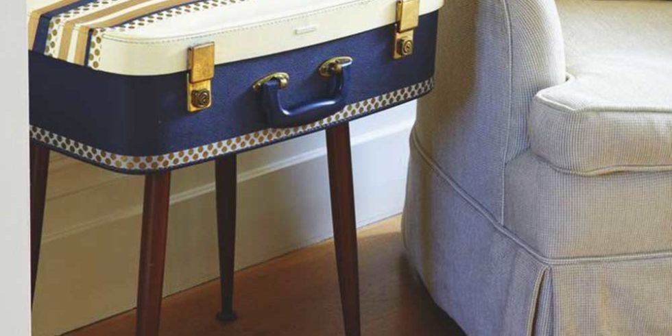 Vintage Suitcase Side Table - Recreated Designs