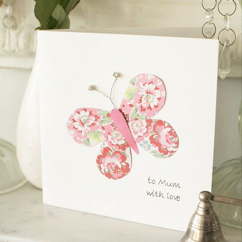 Butterfly Mother's Day card to make