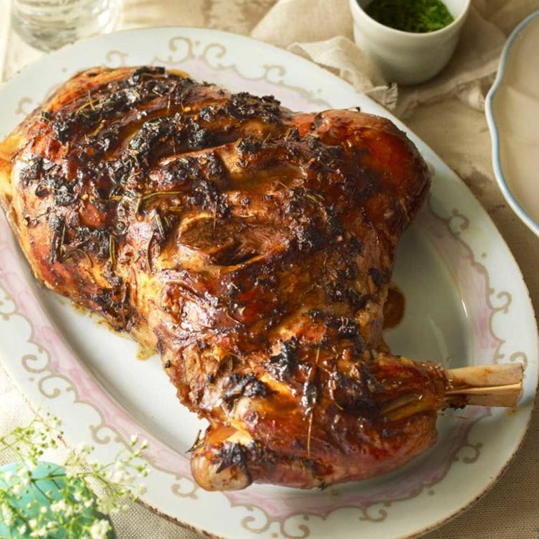 Roast lamb shoulder for a perfect Sunday roast