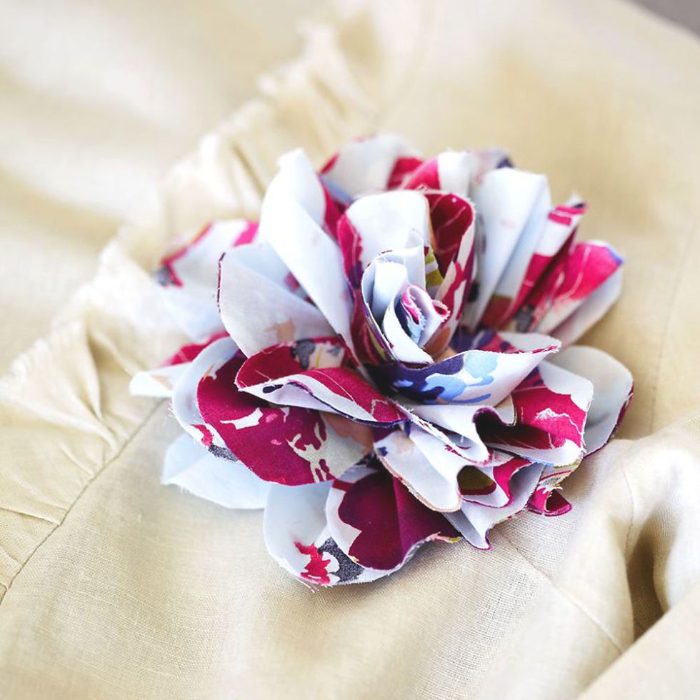 Fabric Flowers How To Make Your Own