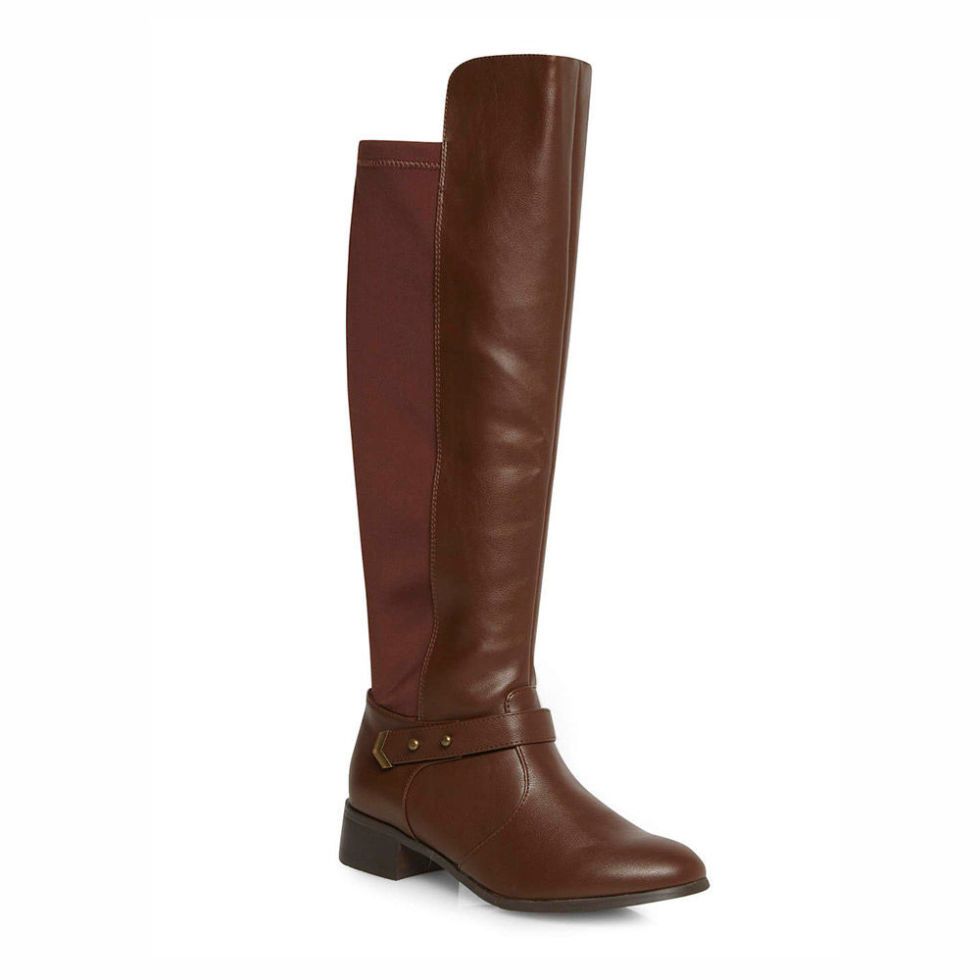 marks and spencer wide calf boots