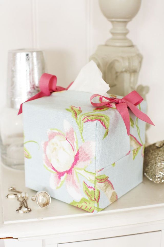 Tissue Box Cover sewing pattern