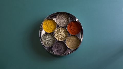 Indian spice tin