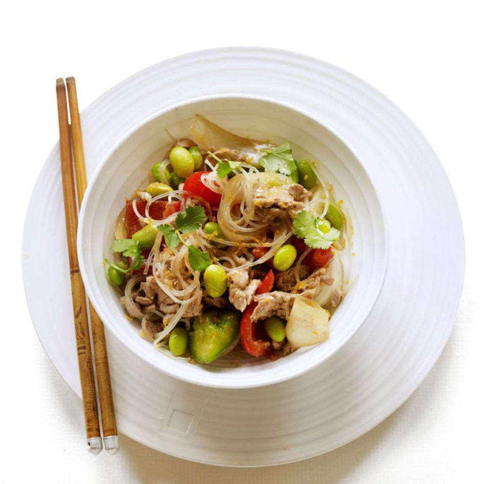 Healthy Pork Stir-Fry Recipe With Peppers And Noodles