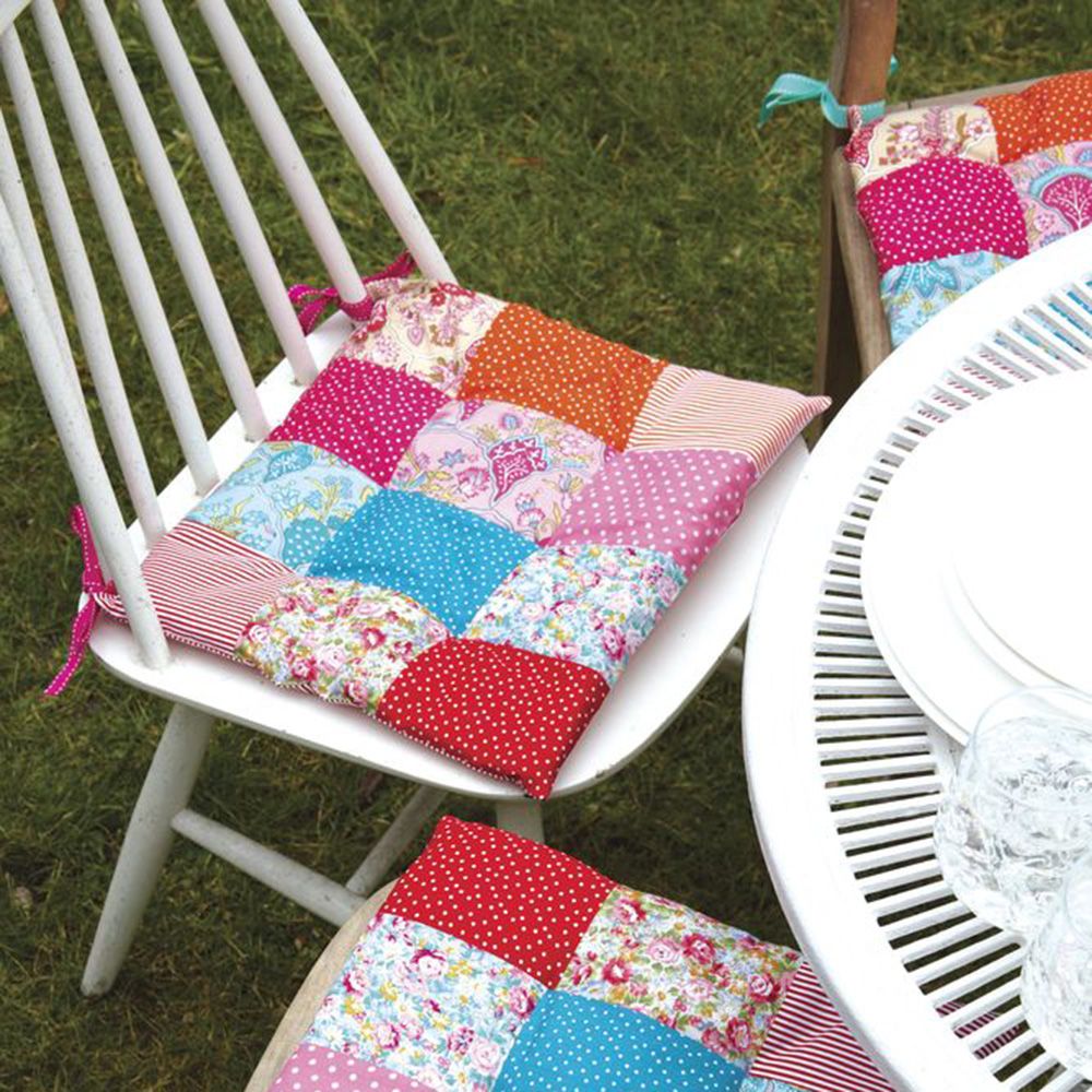 quilted chair pads