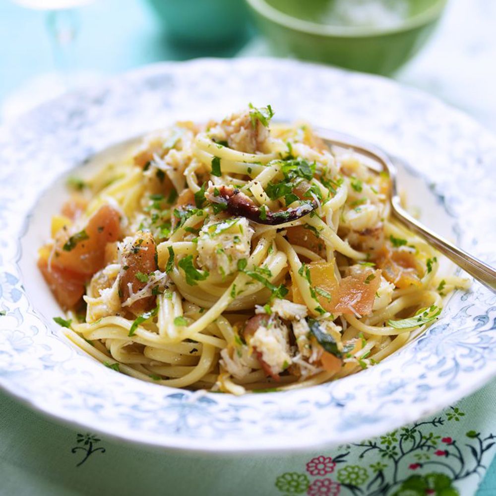 Crab Linguine Recipe Jamie Oliver | Deporecipe.co