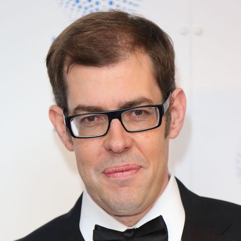 LONDON, ENGLAND - JANUARY 23: Richard Osman poses in the winners room at the National Television Awards at 02 Arena on January 23, 2013 in London, England.  (Photo by Mike Marsland/WireImage)
