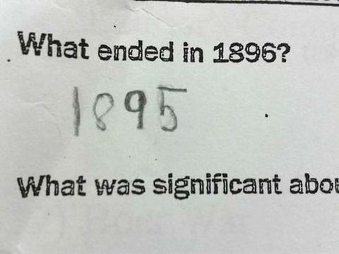 Funny exams answers