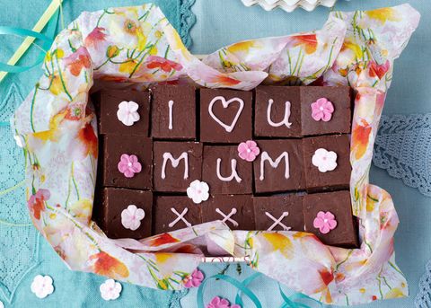 Mother's Day chocolate fudge
