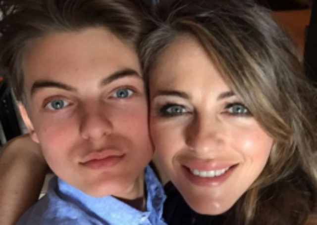 Elizabeth Hurley Shares Birthday Pic Of Her Teenage Son Damian 9117