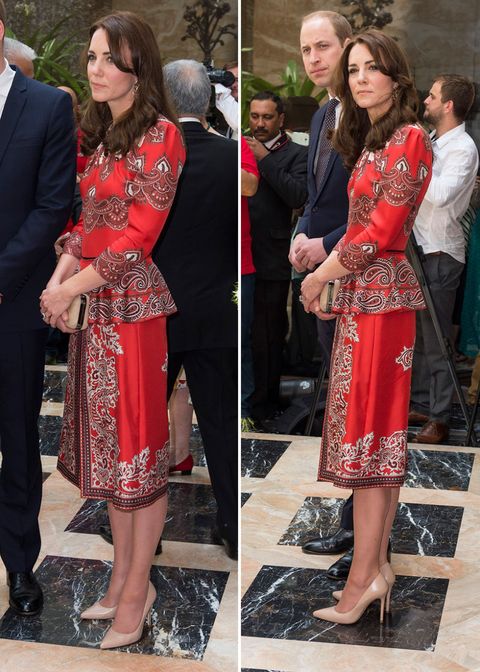 Kate Middleton dress India tour
