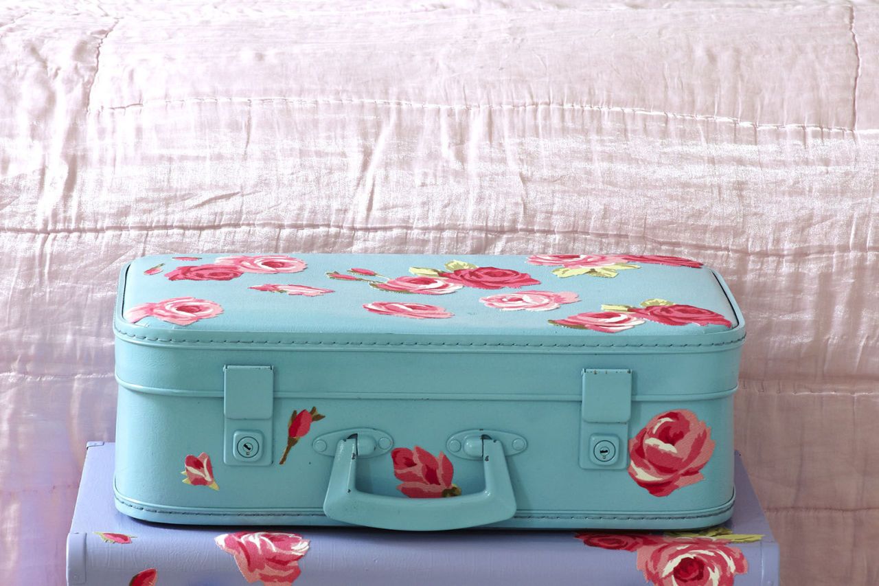 upcycled suitcases