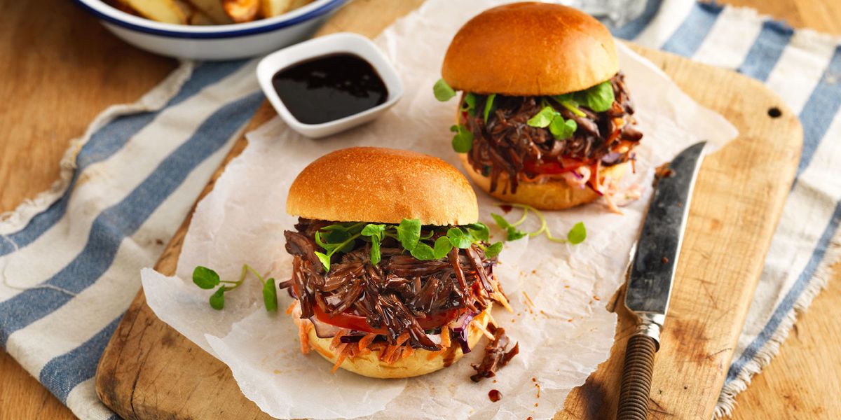 Slow Cooked Beef Brisket Burgers A Brilliant Bank Holiday Barbecue Recipe