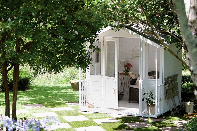 How to make your garden shed chic