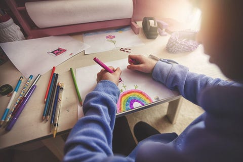 Mental health benefits of drawing