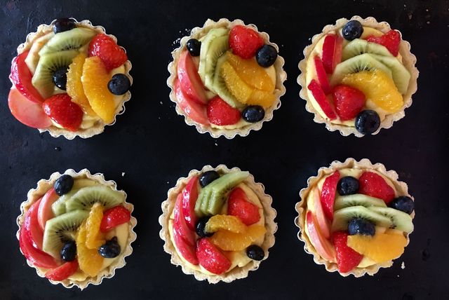 Open fruit tarts recipe