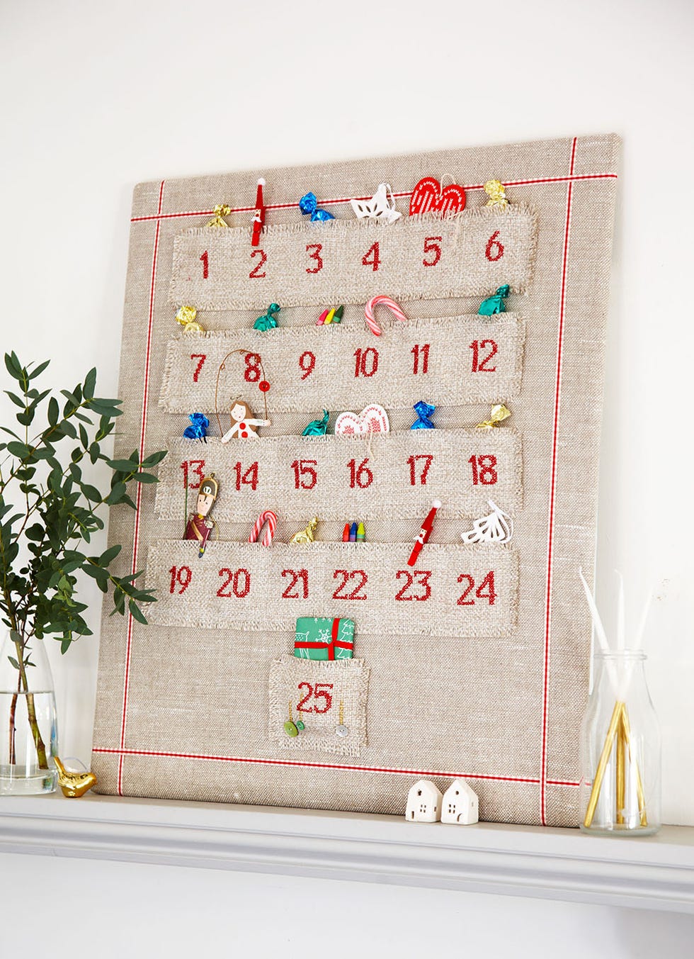 Sunday Times Style Advent Calendar Create A Homemade Advent Calendar To Fill With Your Favourite Treats