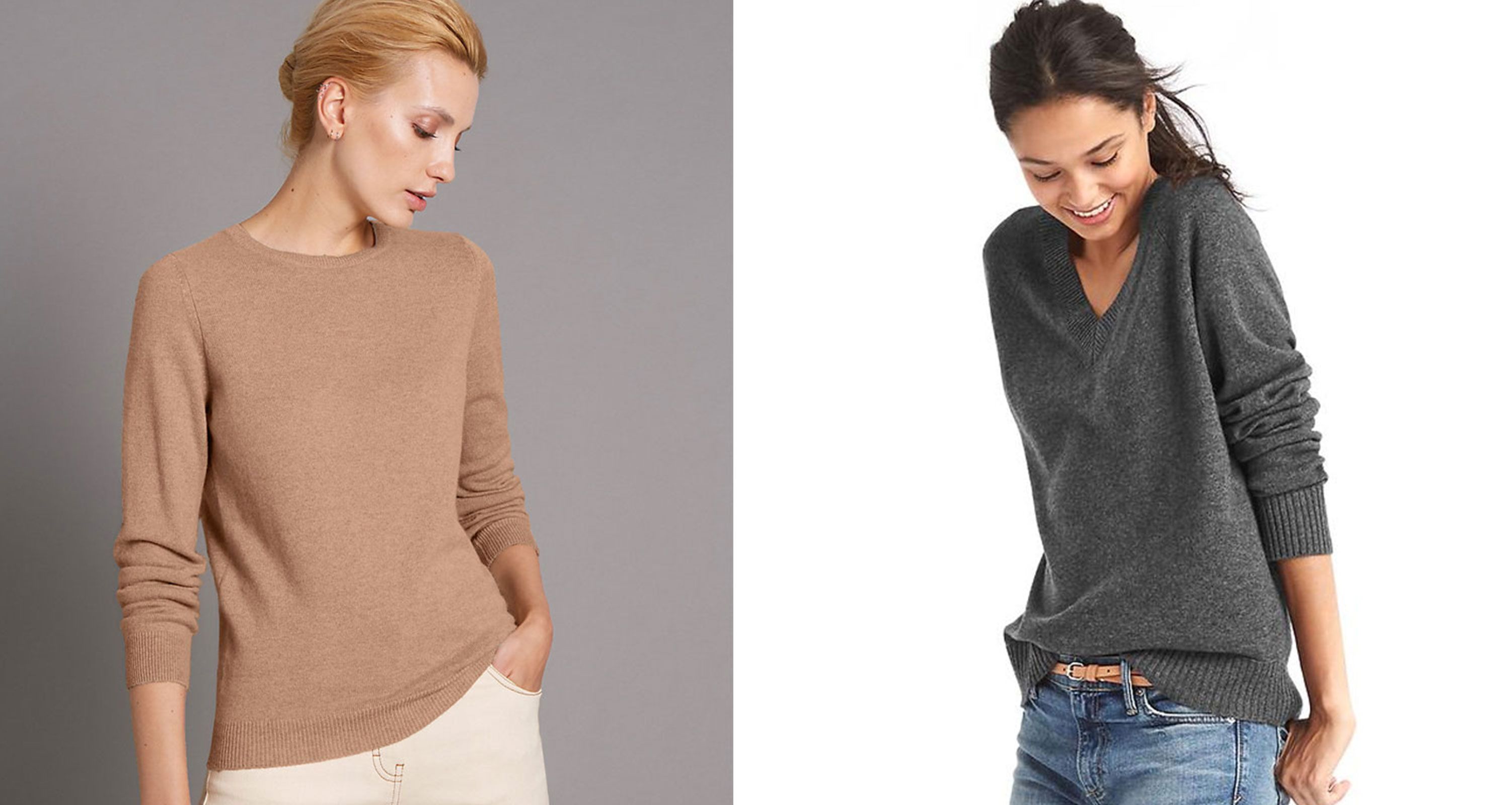 cheap cashmere jumpers