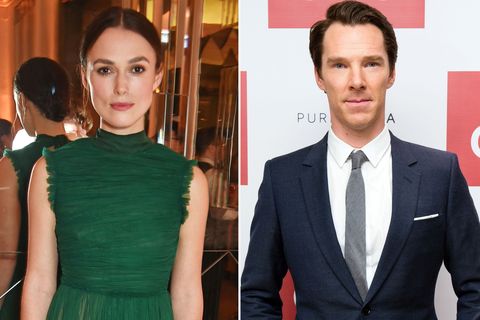 Keira Knightley and Benedict Cumberbatch
