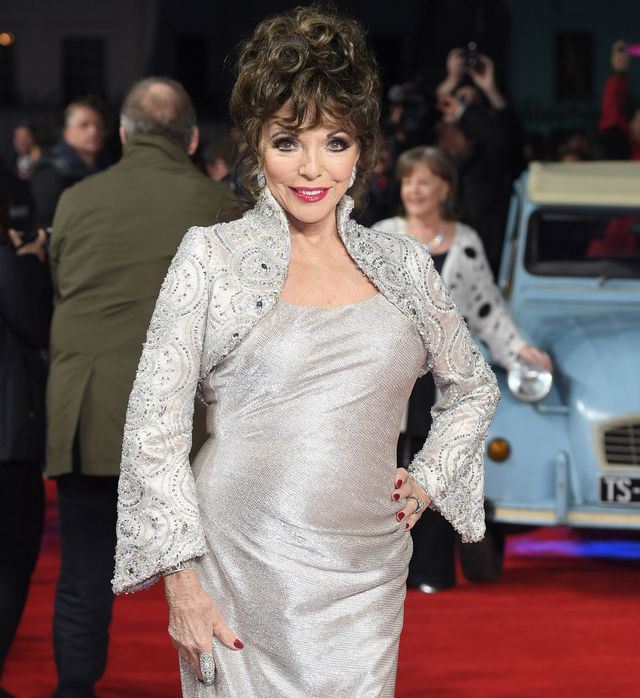 Joan Collins digs into the 'clean eating' movement