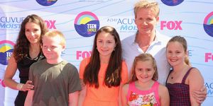 Gordon Ramsay and his family in 2012