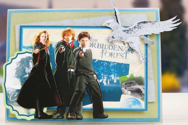 Exemple scrapbooking harry potter