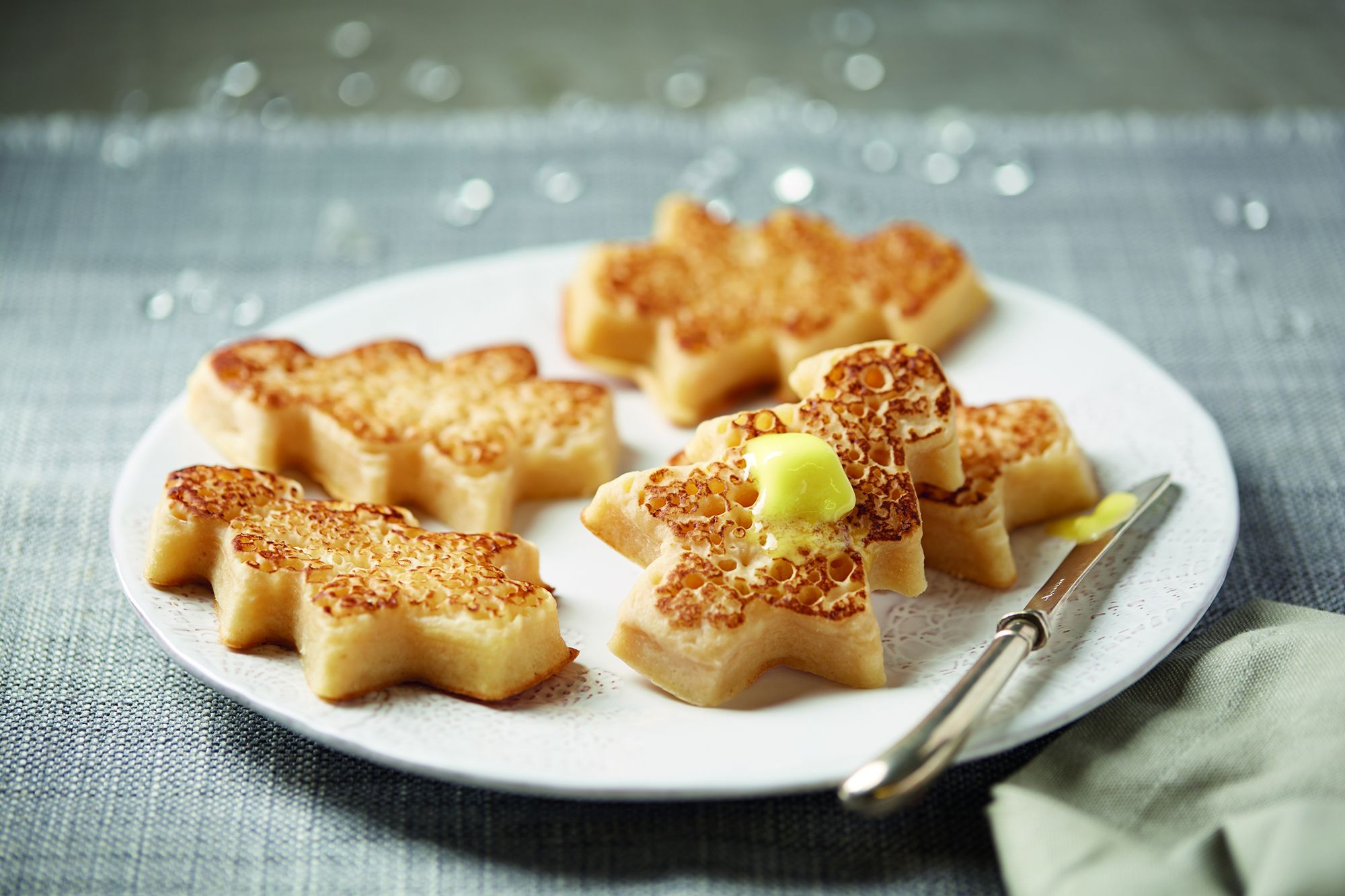 Aldi Is Launching Christmas Tree Crumpets