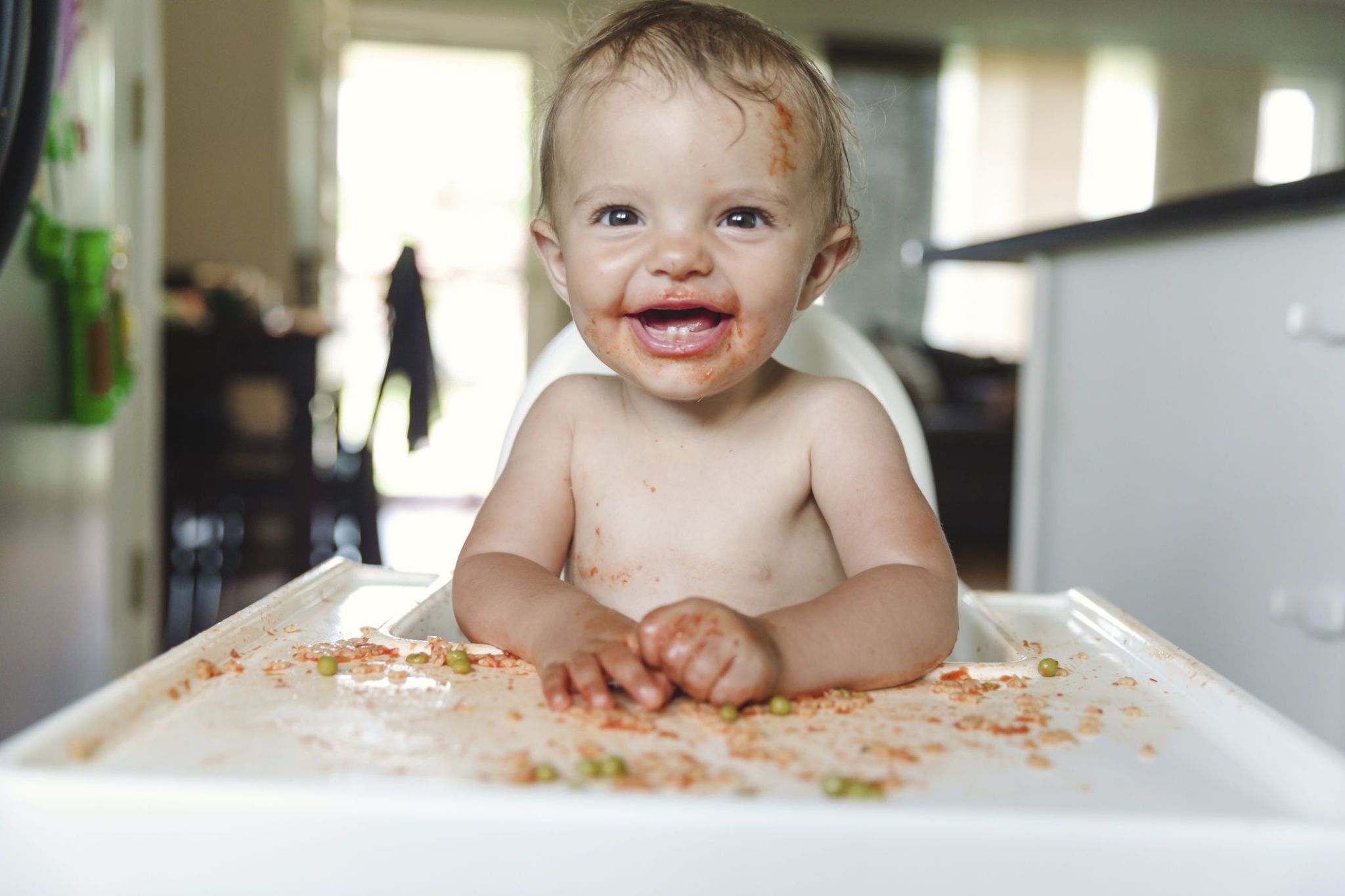 high chair cleaning hacks